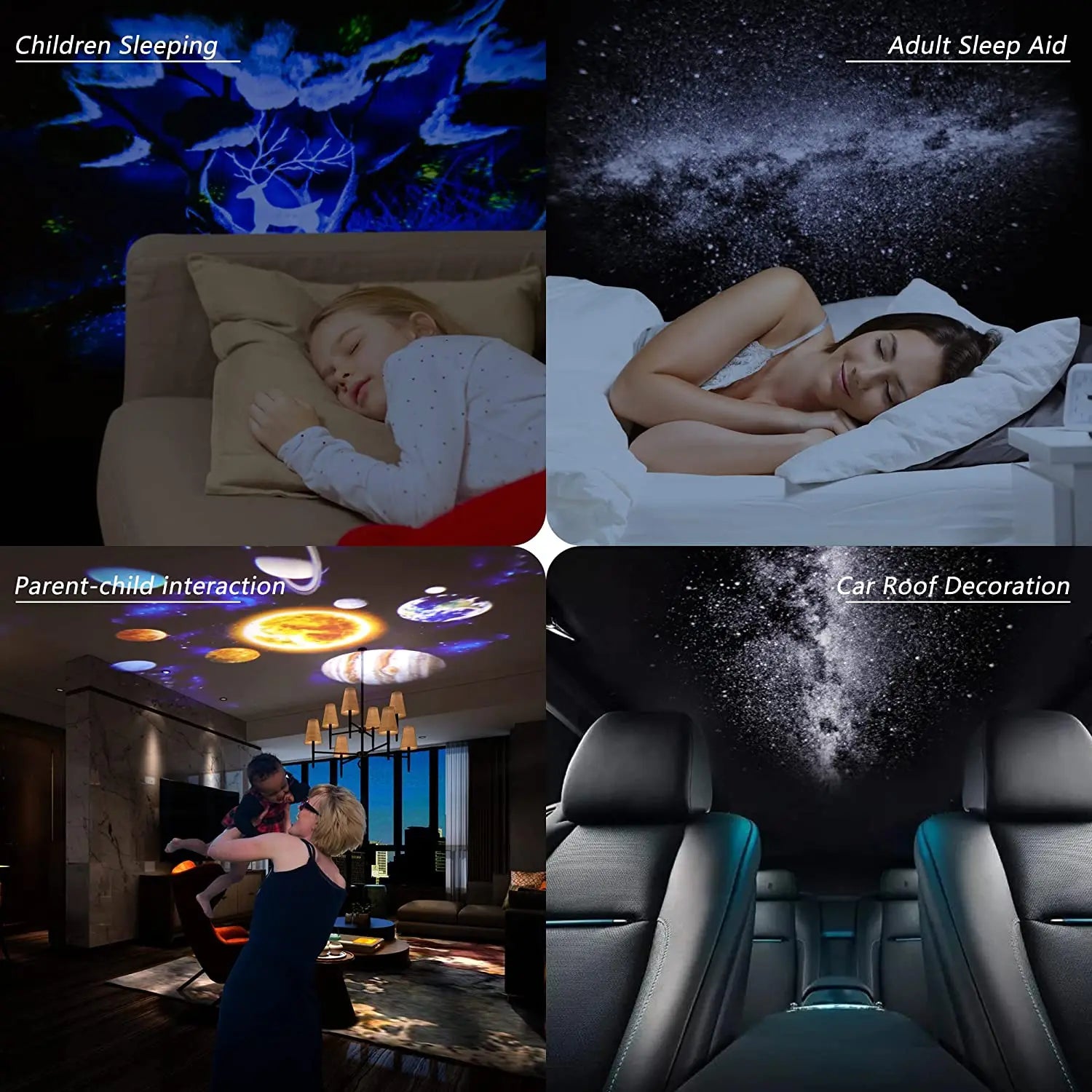 Galaxy Night Light Projector