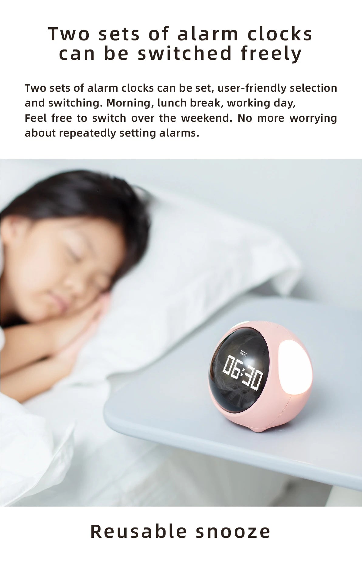 Emoticon Alarm Clock