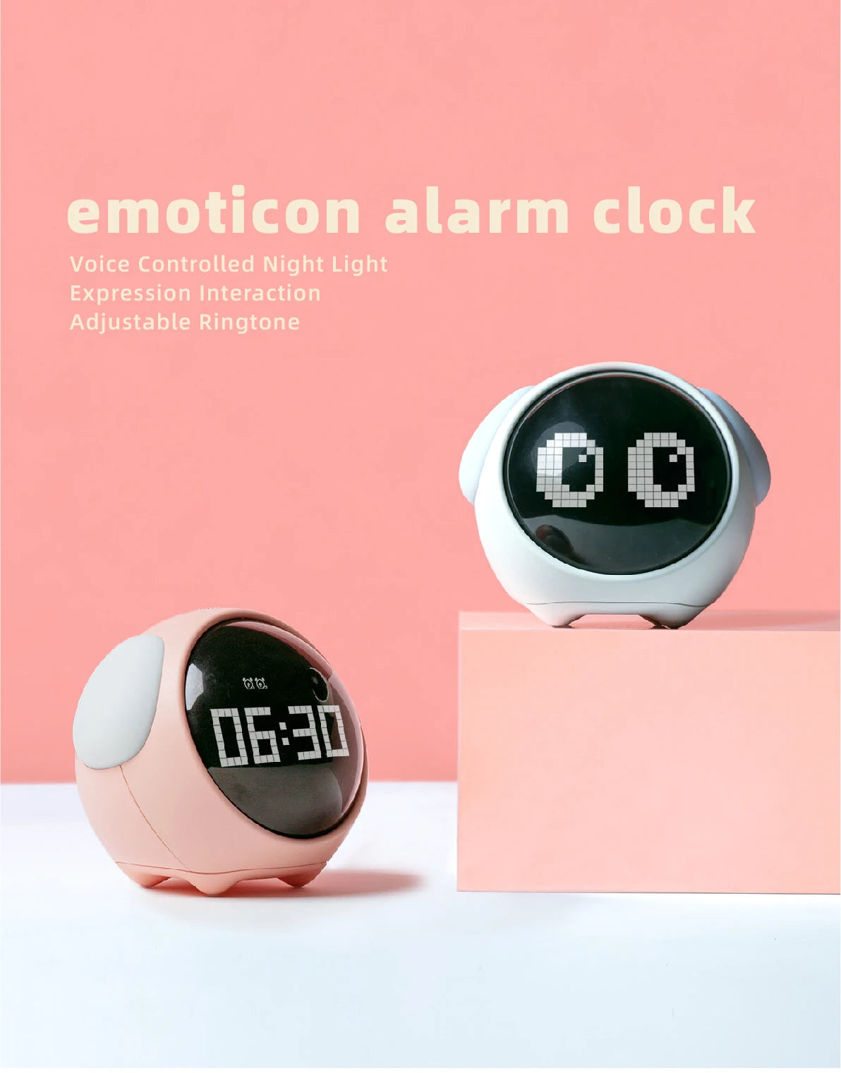 Emoticon Alarm Clock