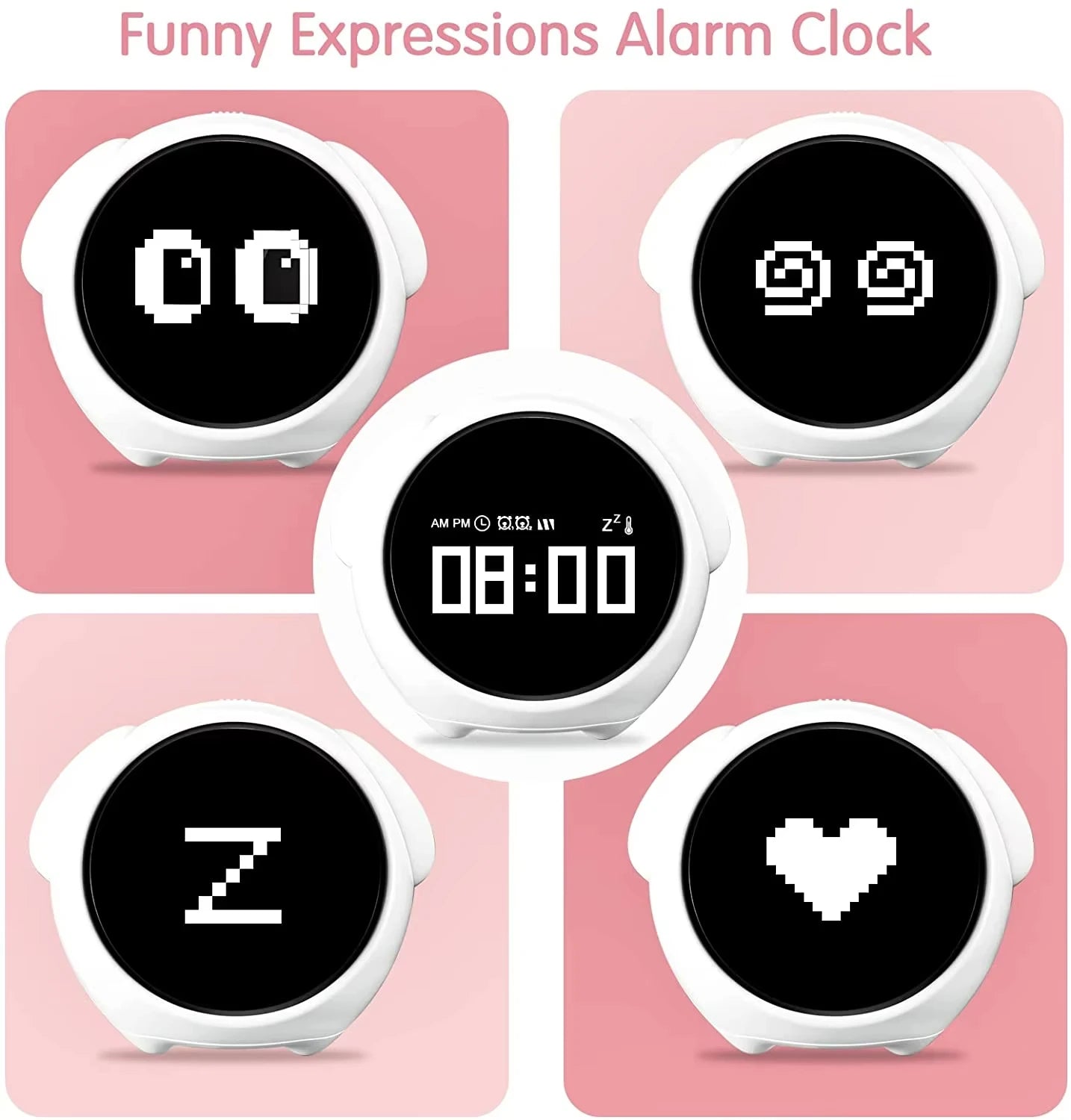 Emoticon Alarm Clock