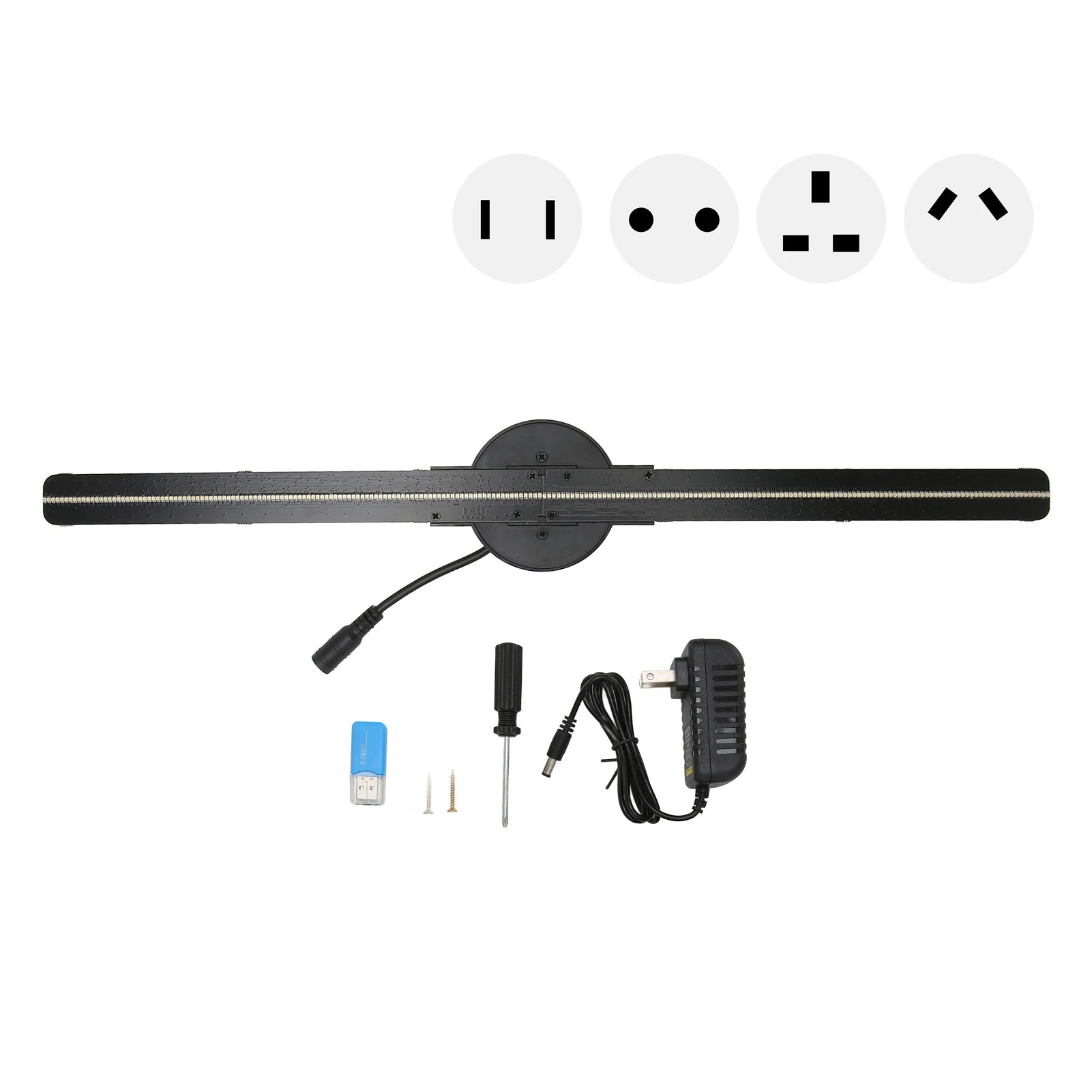 Holographic Projector Fan